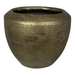 Bloempot Kos - D25 X H23cm - Goud