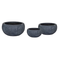 Tuin Buitenwinkel -Tuin Buitenwinkel iowa bullet bowl graphite d42h21 bloempot 6 5