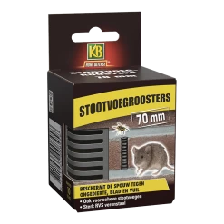 KB Stootvoegrooster RVS 70mm - 10 Stuks - Insecten En Ongedierte