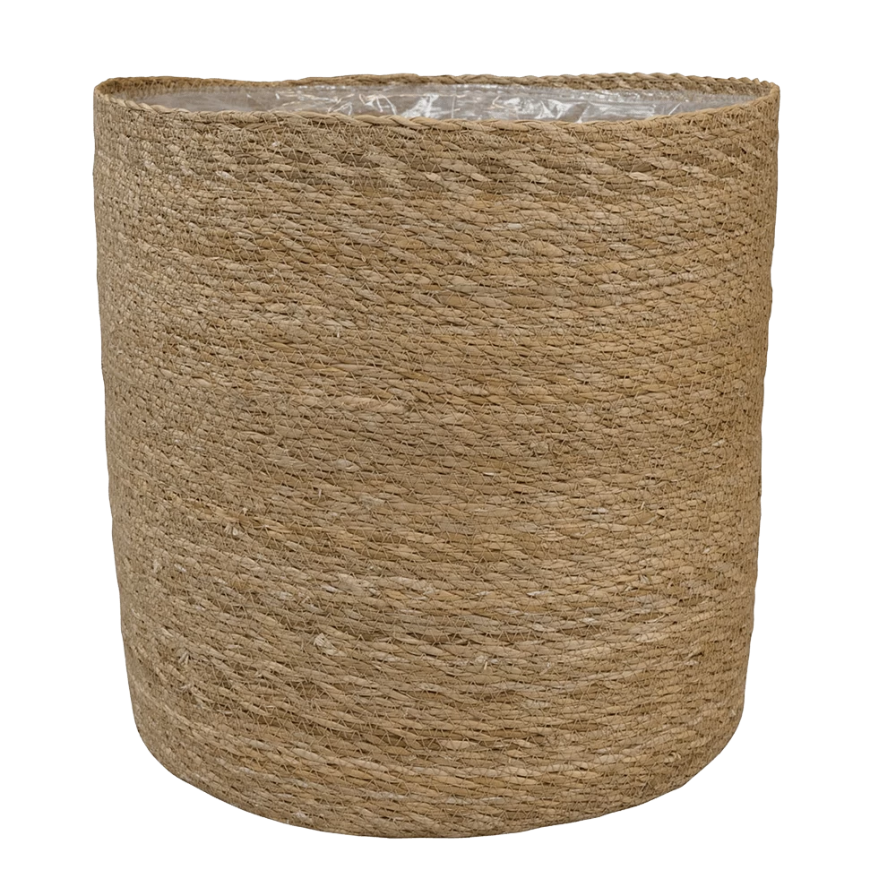 Plantenmand Stef - D38 X H38cm - Naturel 1 Plantenmand Stef - D38 X H38cm - Naturel