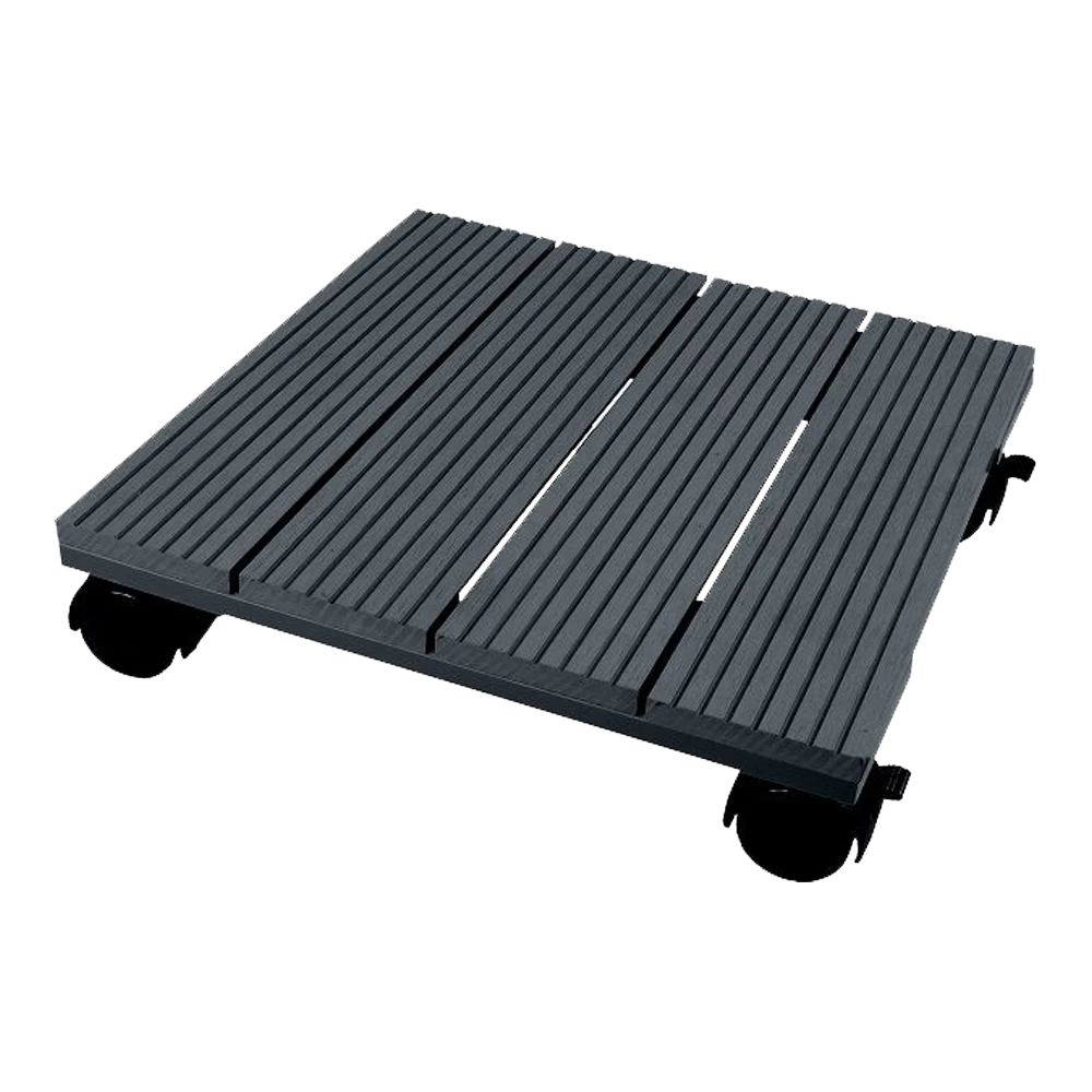 Plantentrolley Vierkant HKC - 30x30cm - Antraciet - Max. 50kg - Nature 1 Plantentrolley Vierkant HKC - 30x30cm - Antraciet - Max. 50kg - Nature