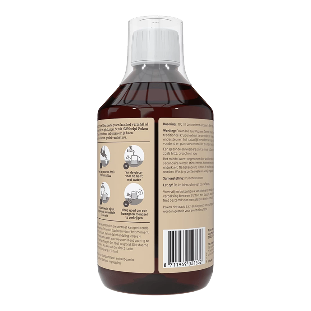 Pokon Bio Kuur Voor Een Gezonde Bodem Concentraat 500ml - Insecten En Ongedierte 2 Pokon Bio Kuur Voor Een Gezonde Bodem Concentraat 500ml - Insecten En Ongedierte - Afbeelding 2