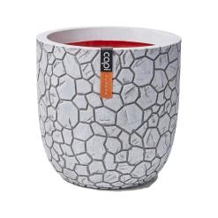 Capi Bloempot Bol Nature Clay NL - D43 X H41cm - Ivoor
