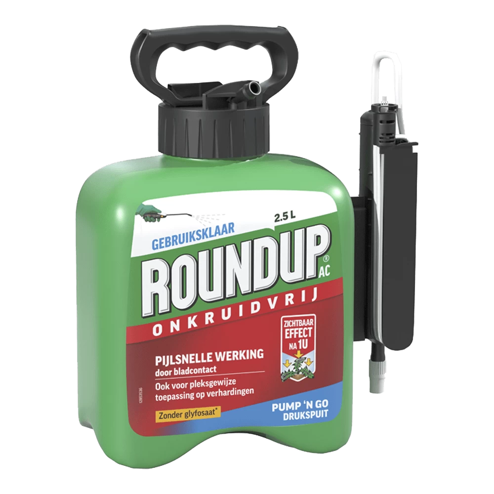 ROUNDUPu00ae AC Snel Onkruidvrij Onkruiddrukspuit 2,5L - Onkruid En Aanslag 1 ROUNDUPu00ae AC Snel Onkruidvrij Onkruiddrukspuit 2,5L - Onkruid En Aanslag