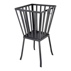 Tuin Buitenwinkel -Tuin Buitenwinkel vuurkorf vierkant fancy flames los onderstel 2