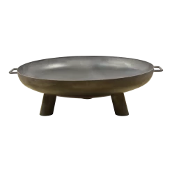 Vuuschaal Staal - D80cm - Fancy Flames